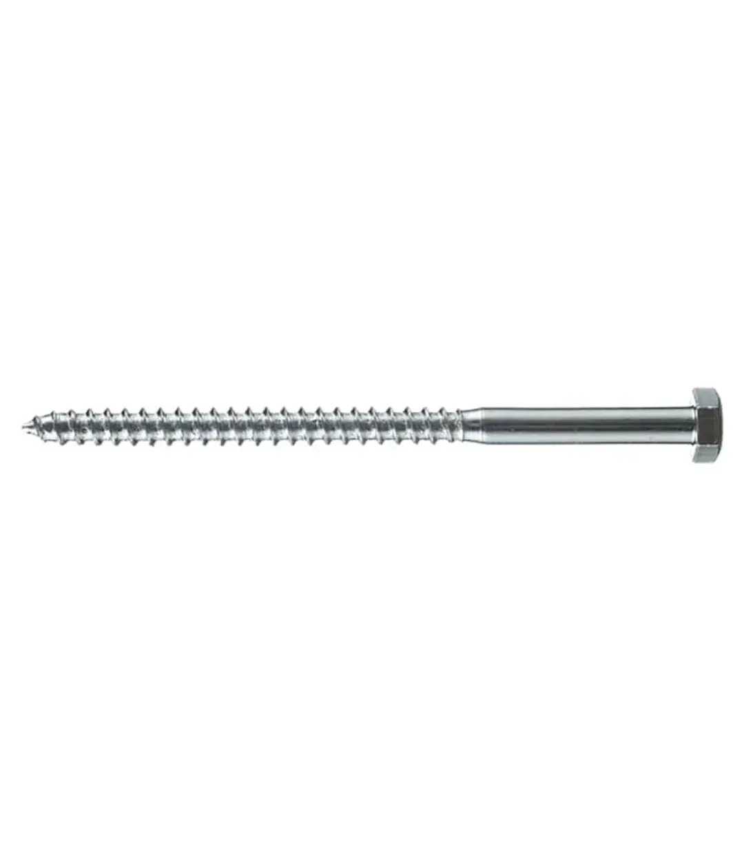 Болт сантехнический 6х100 мм DIN 571 оцинкованный (30 шт.)