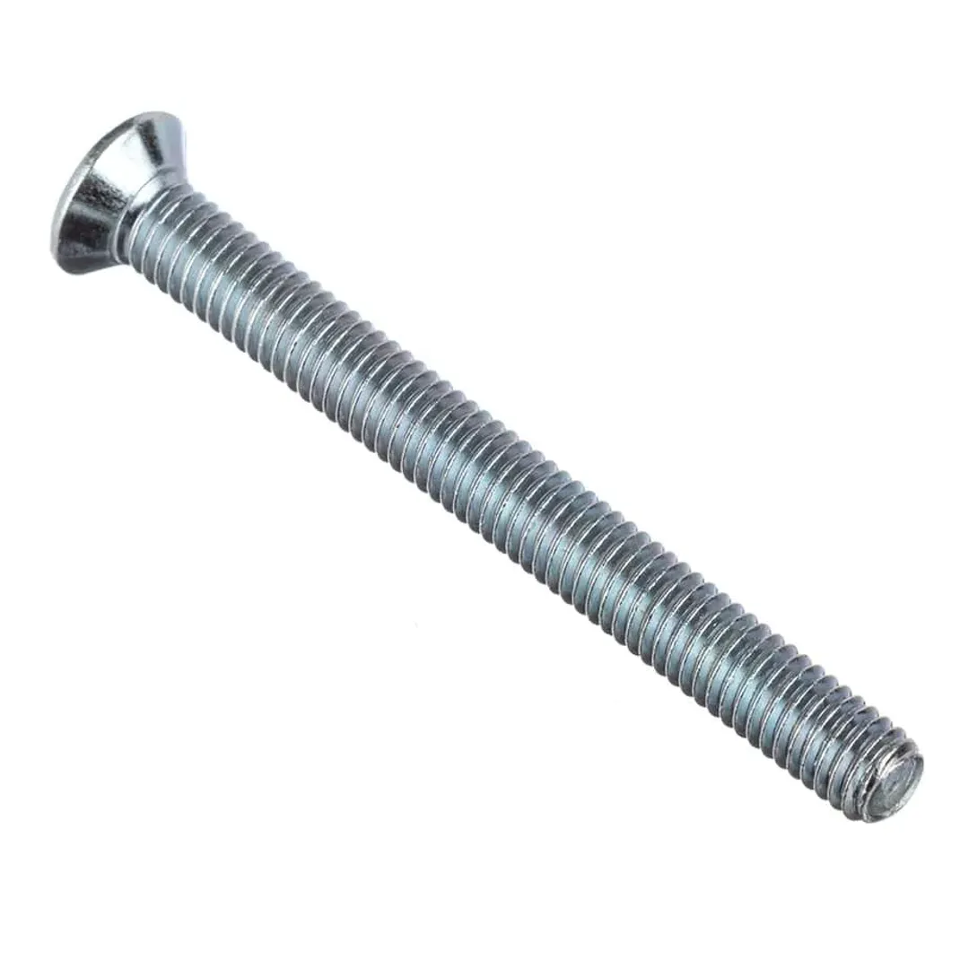 Винт оцинкованный M6x60 мм DIN 965 потайная головка (1 кг)