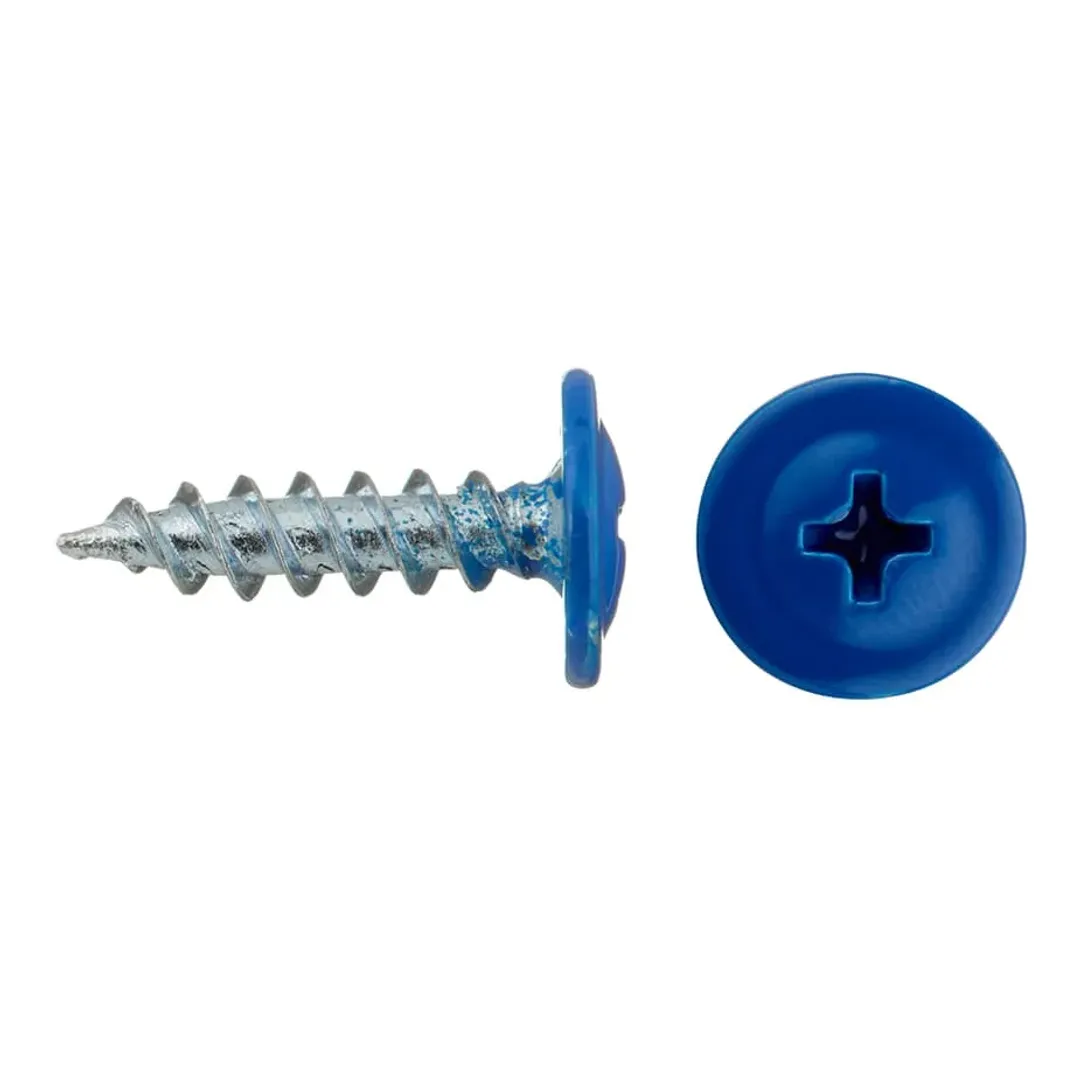 Саморезы клопы 16x4 2 мм Daxmer (20 шт.) синий RAL 5005