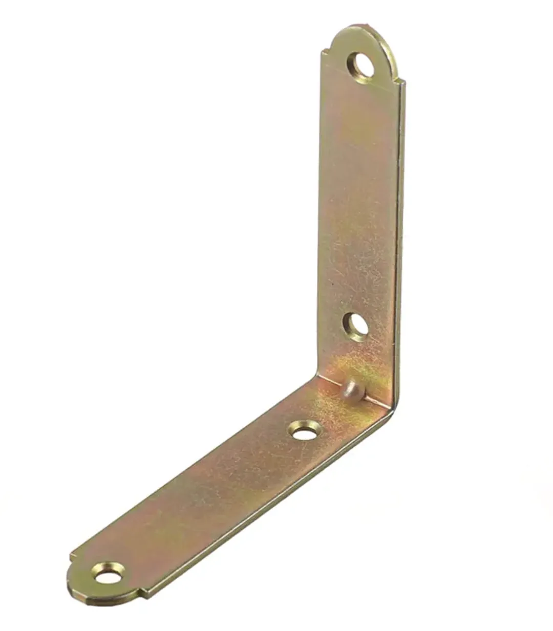 Уголок узкий оцинкованный 75х75х17х2 мм с желтой пассивацией