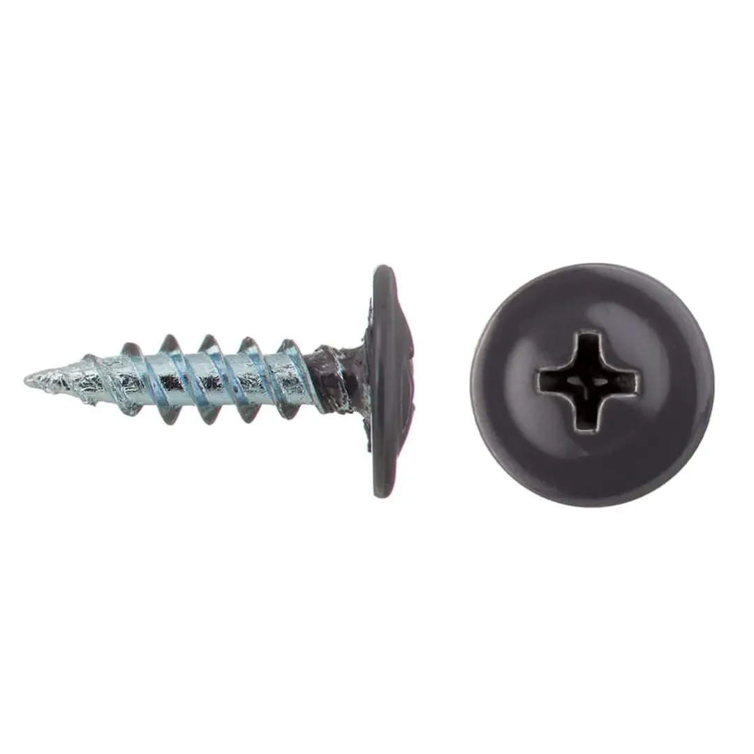 Саморезы клопы 16x4 2 мм Daxmer (20 шт.) серый RAL 7024