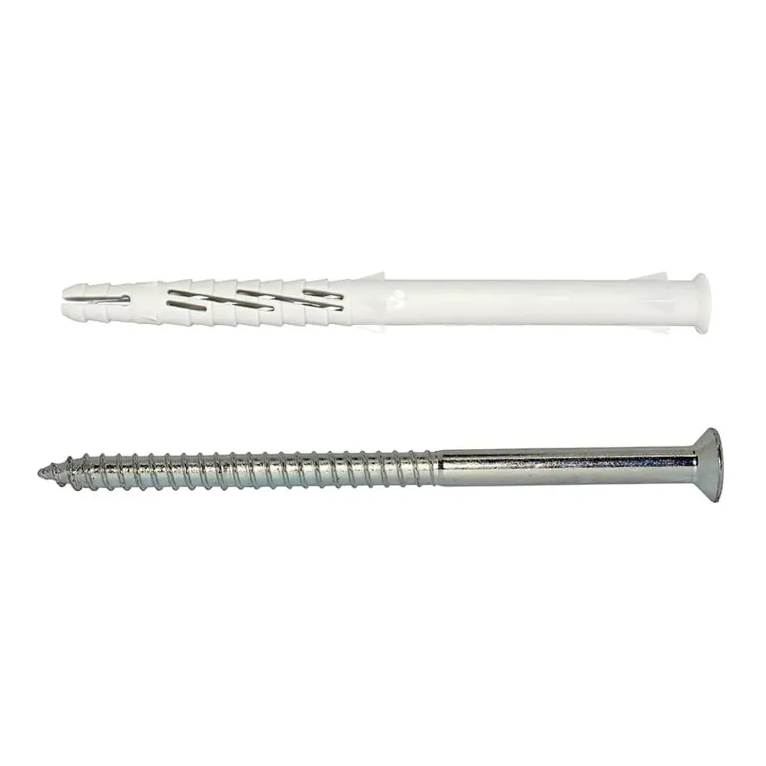 Дюбель фасадный Tecfi с шурупом потайная головка 10x140 мм (25 шт.)