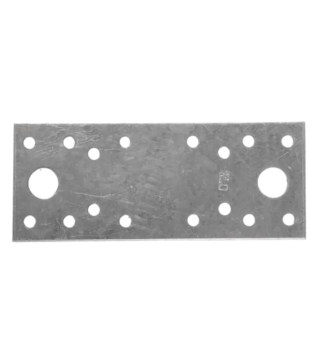 Пластина крепежная оцинкованная 130х53х2.0 мм