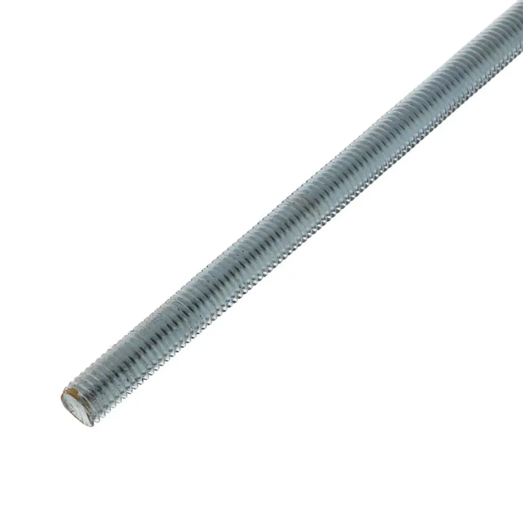Шпилька резьбовая оцинкованная М10x1000 мм DIN 975 усиленная