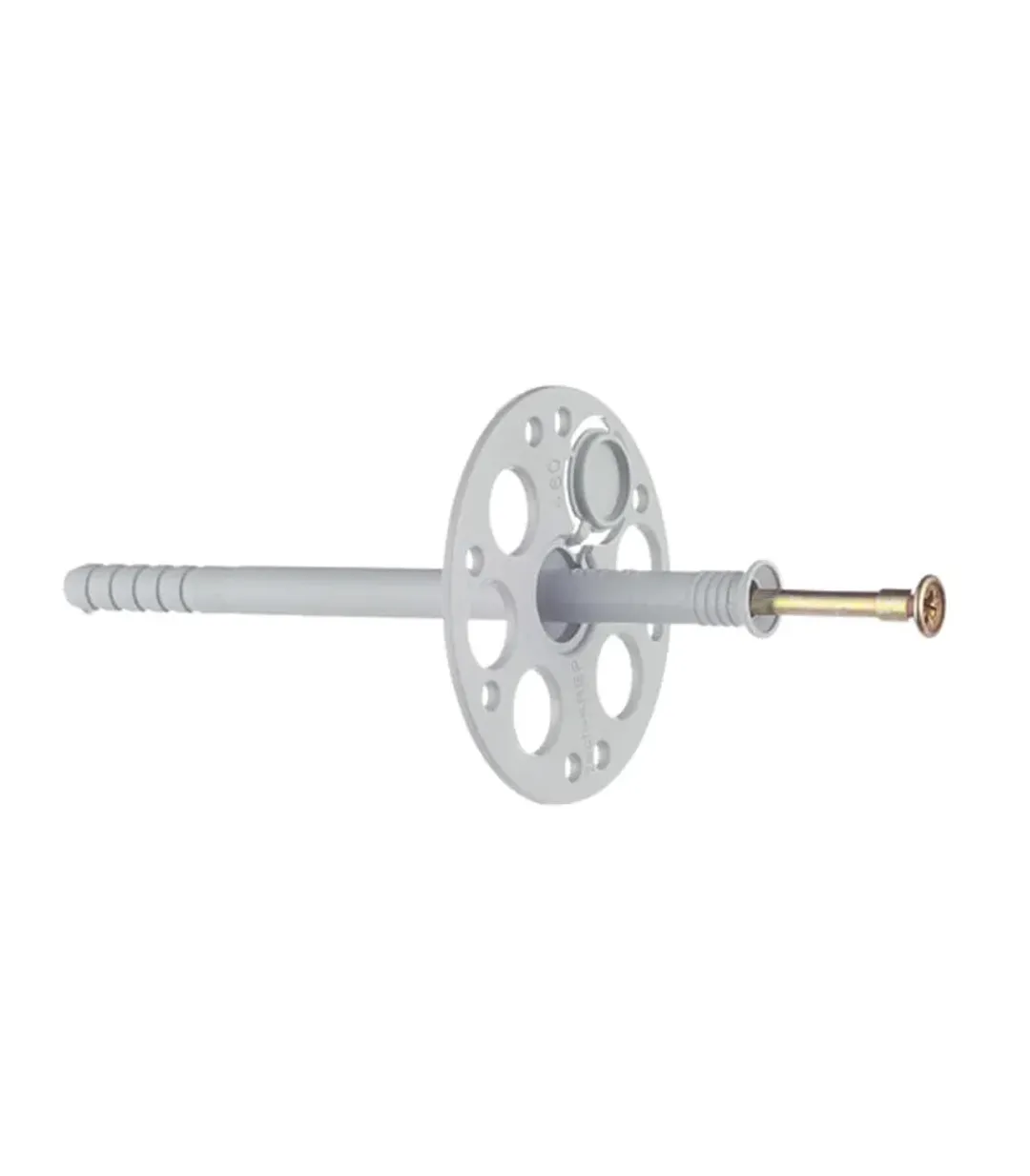 Дюбель для теплоизоляции 8х120 мм металлический гвоздь с термоголовкой (250 шт.)