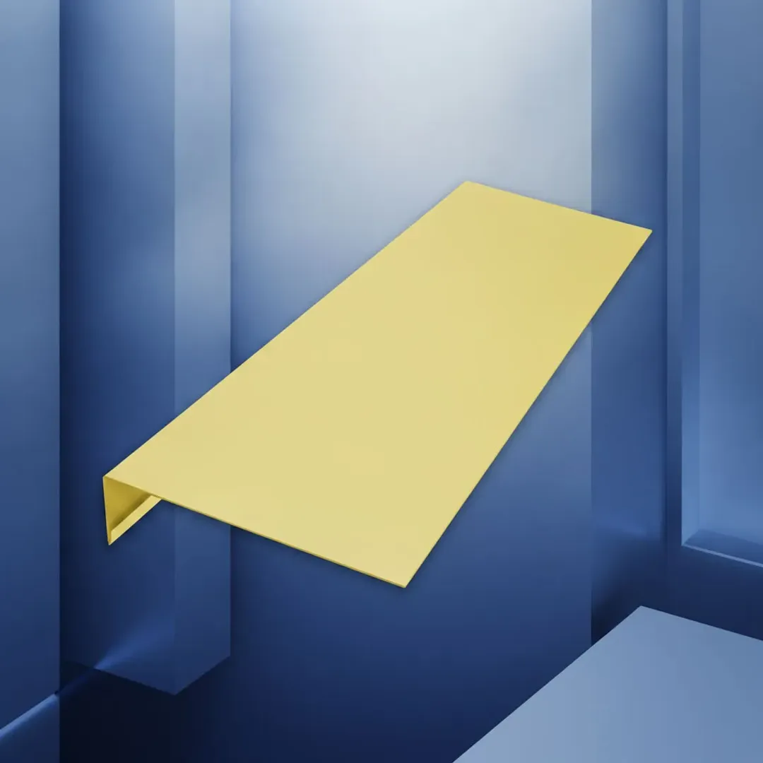 Откос оц. RAL1003 0,7х60х32х50х240мм (БО-2, длина 2м)