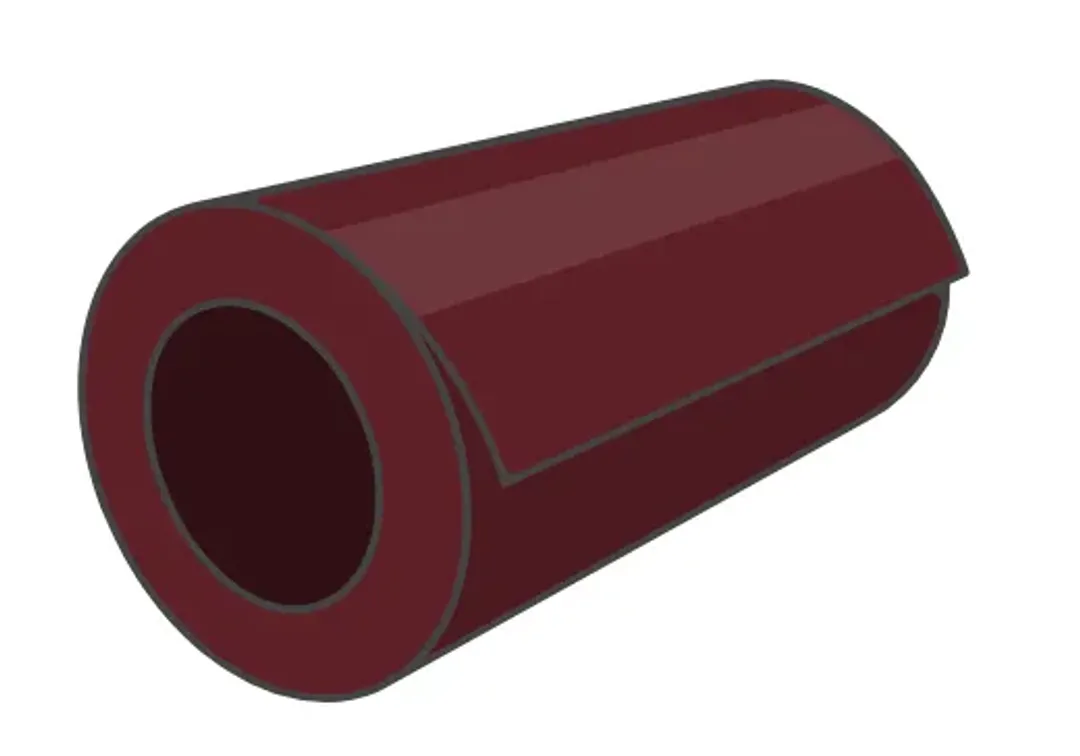рулон ГЦ_полимер 0.45x1250 Zn120 RAL 3005 Арселор