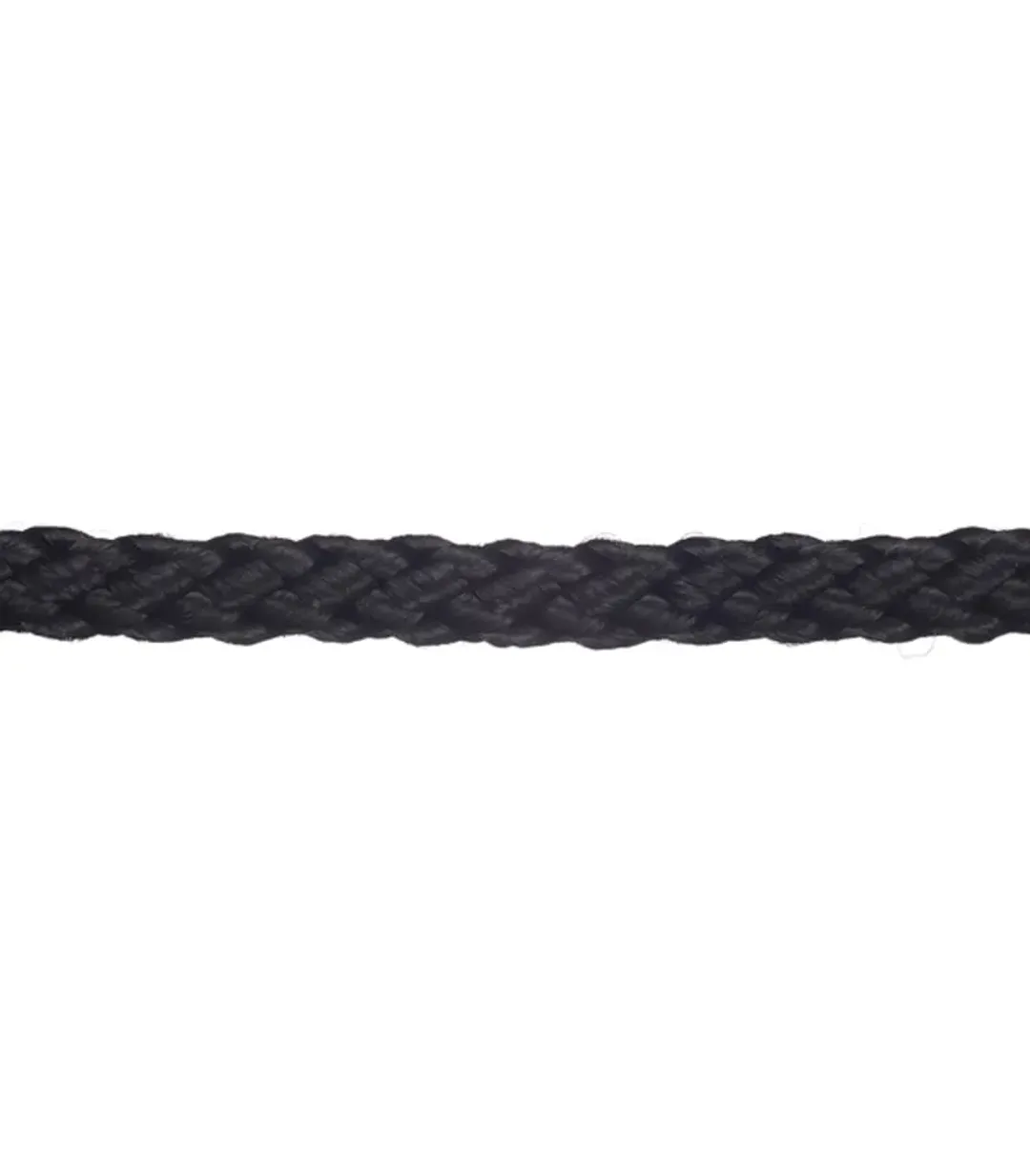 Шнур плетеный полипропиленовый 12 прядей черный d6 мм