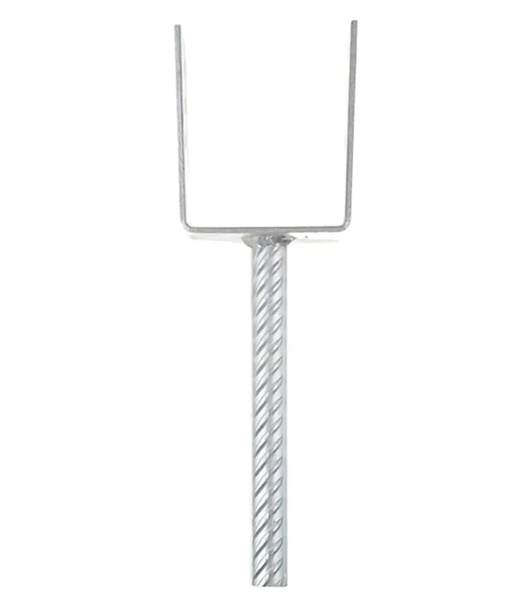 Опора колонны бруса U-образная оцинкованная d19 90х325х120х4 мм