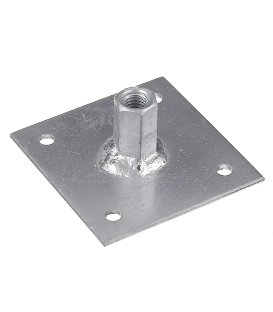 Шайба с муфтой оцинкованная М8 60х60х2 мм