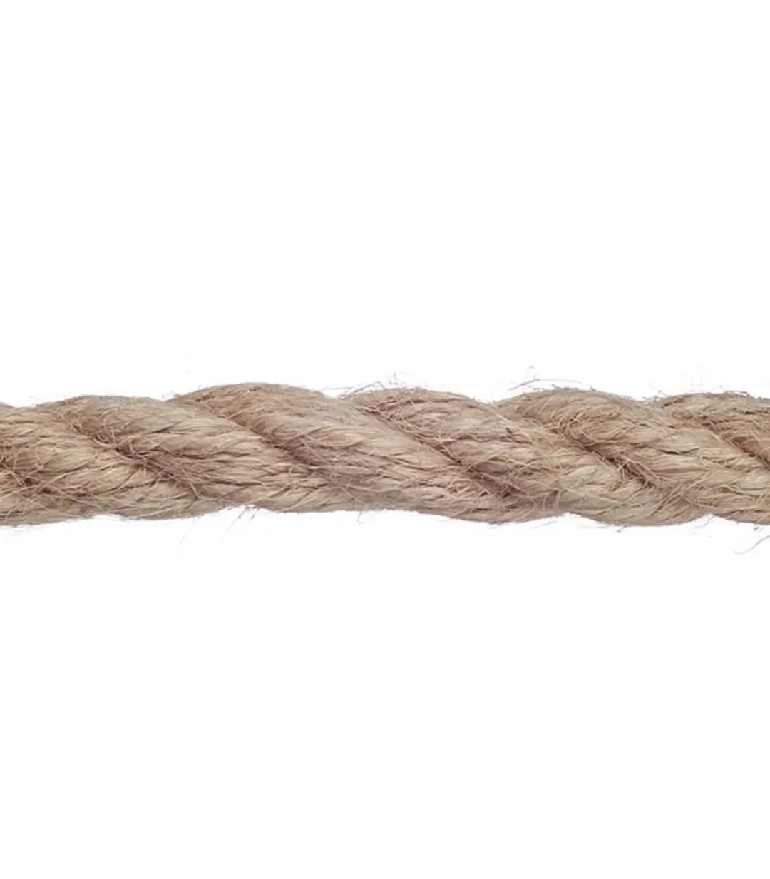 Канат крученый джутовый 3 пряди d10 мм 15 м