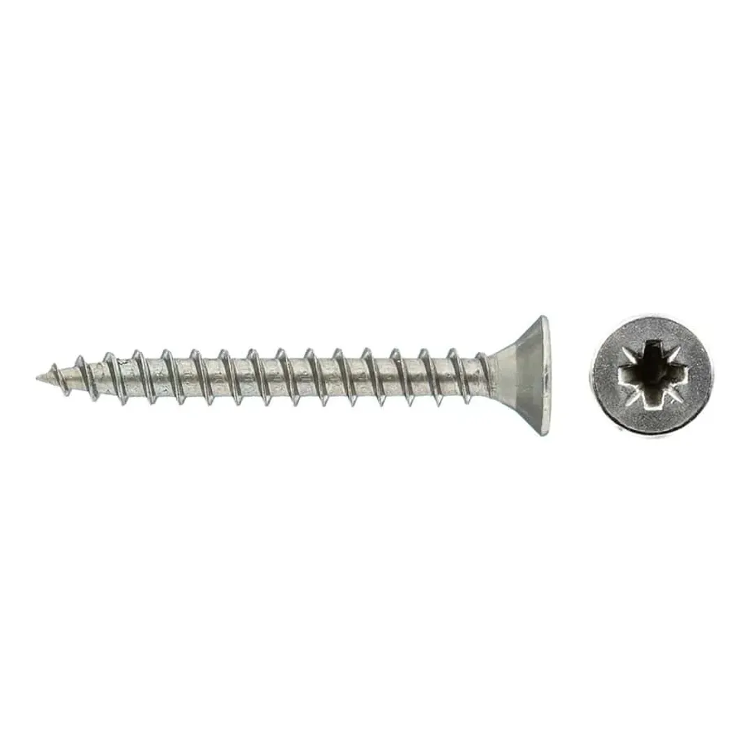 Саморезы универсальные 25x3	0 мм нержавеющая сталь (15 шт.)