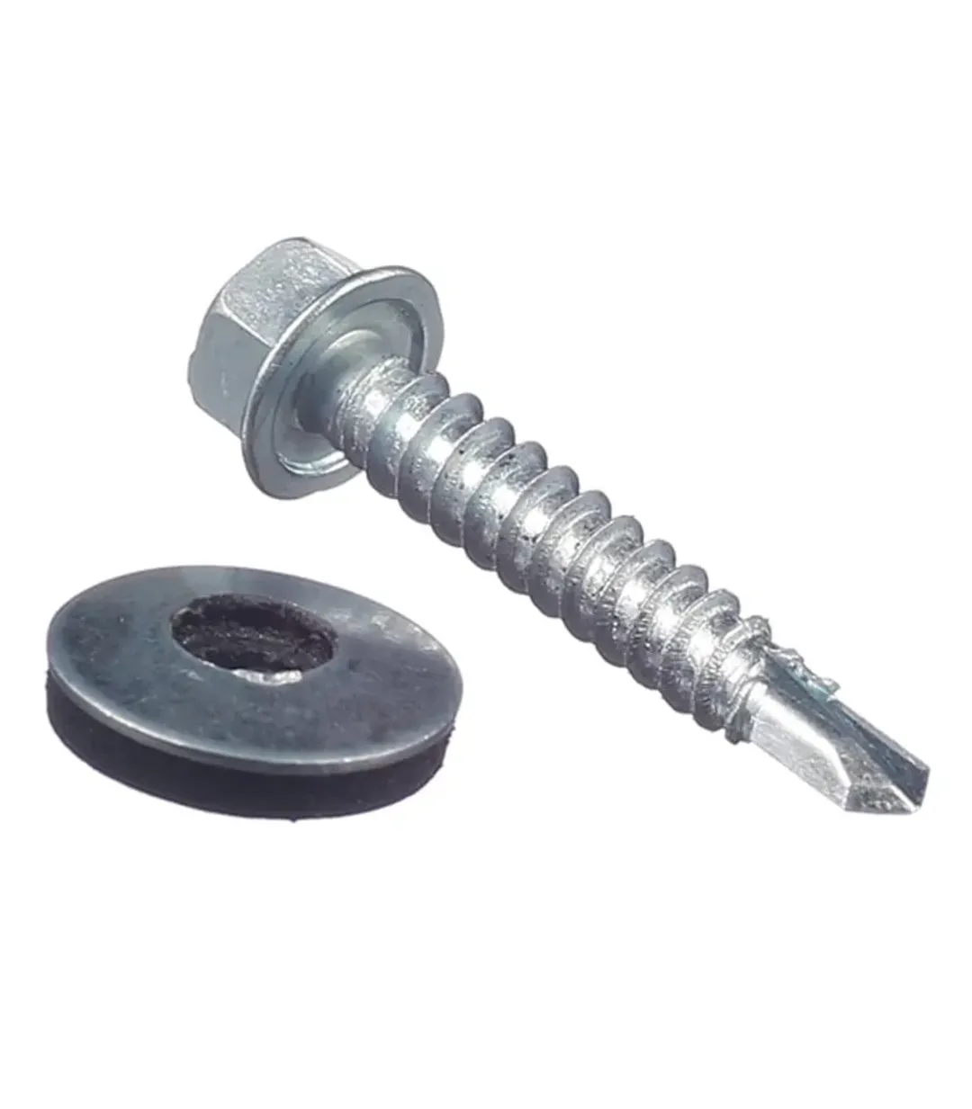 Саморезы кровельные с буром 32х5	5 мм металл-металл оцинкованные (250 шт.)