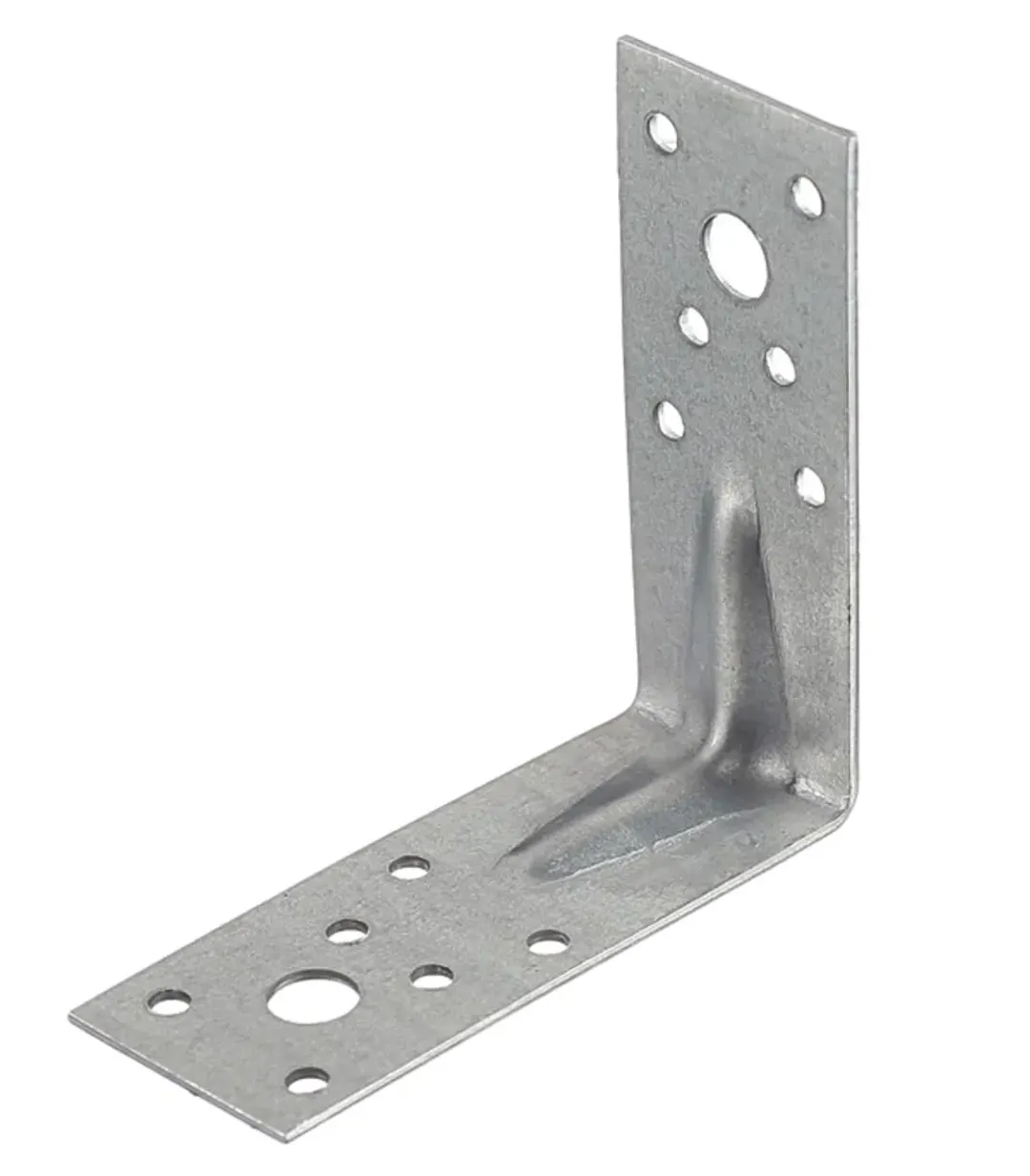 Уголок крепежный оцинкованный 90х90х40х2 мм