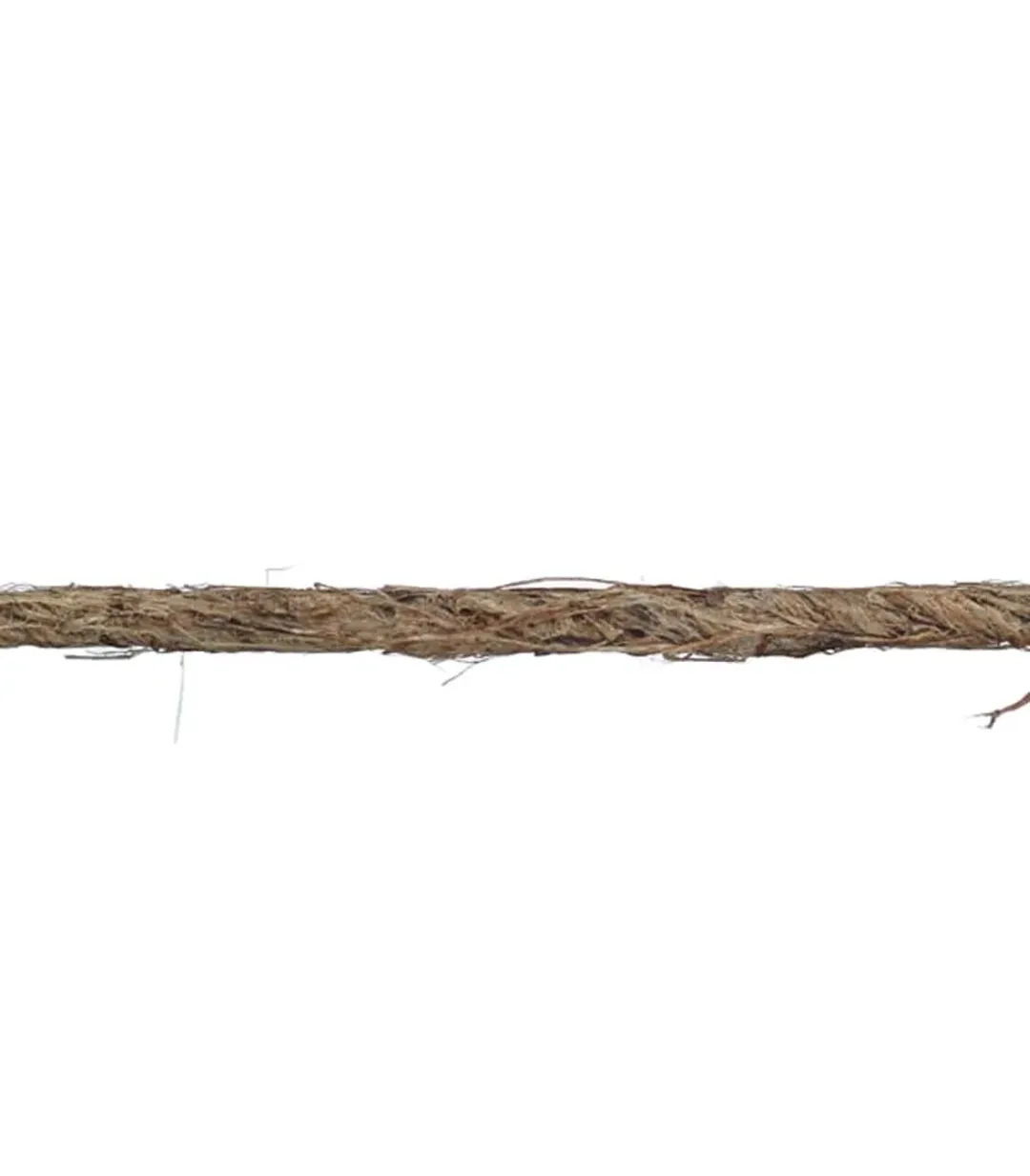 Веревка крученая пеньковая 2 пряди d1	5 мм 40 м