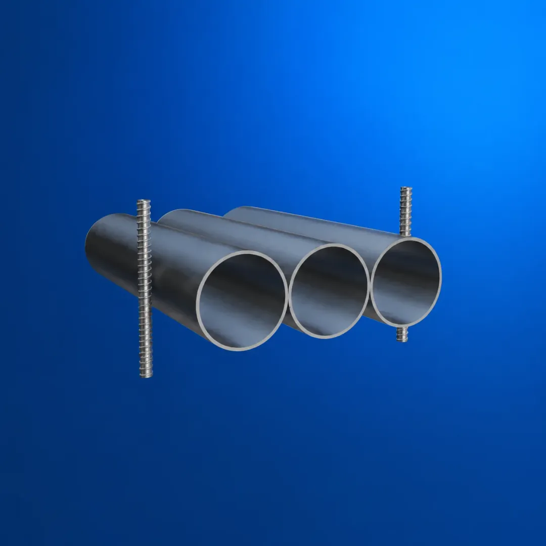 Гильзопакет круглый 3-секционный с арматурой 280×300×60 мм