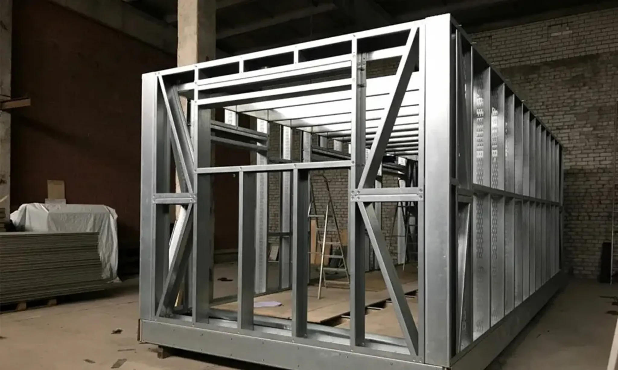 Модульные стальные конструкции