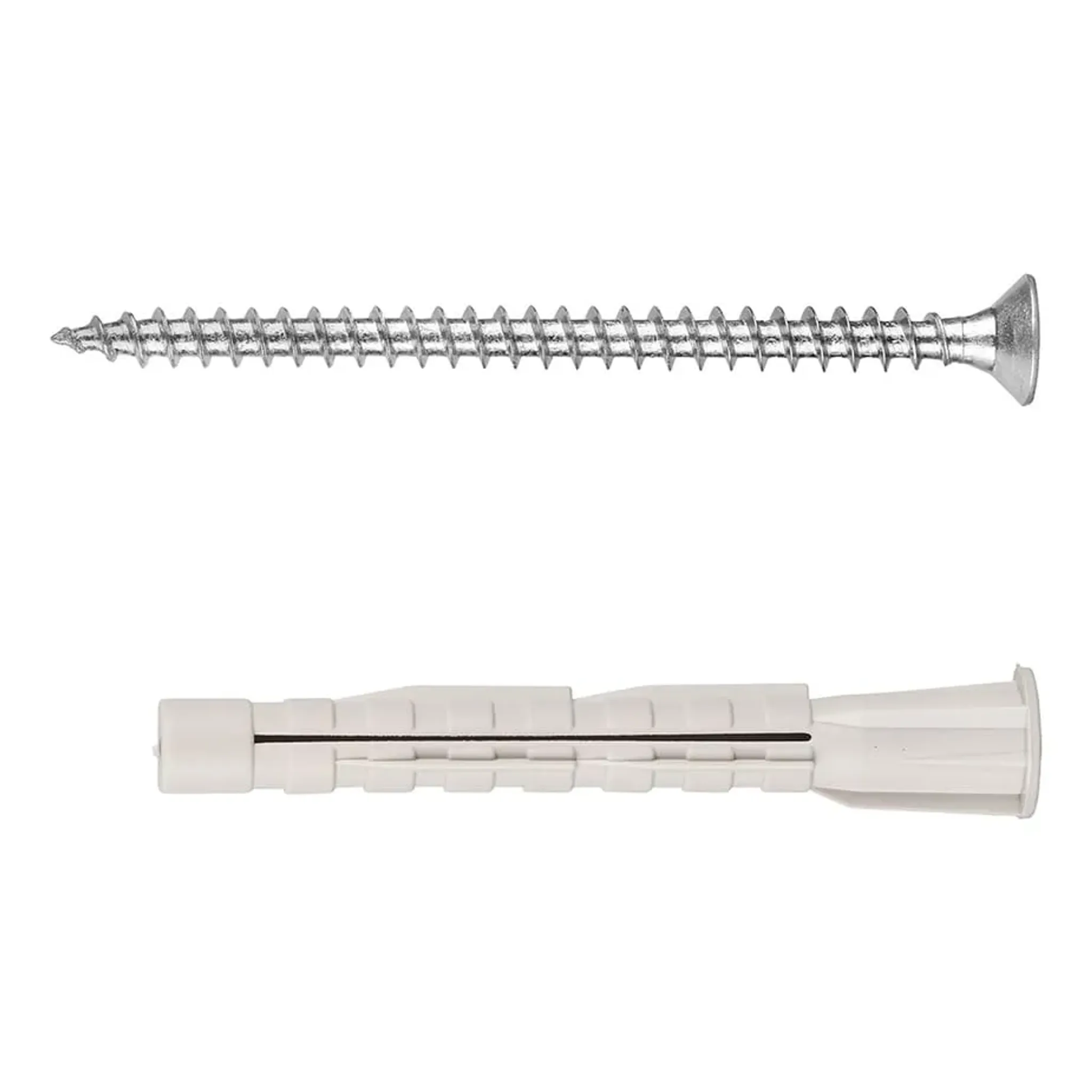 Дюбель универсальный 6x50 мм нейлон c шурупом (40 шт.)