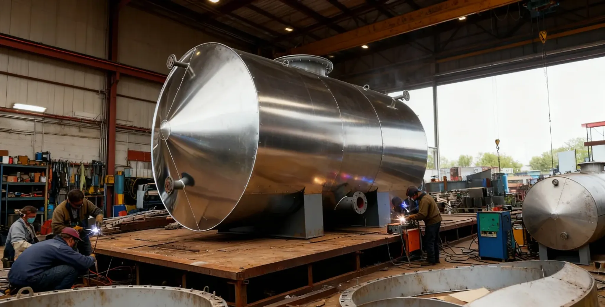 Изготовление стальных горизонтальных резервуаров РГС для Республика Алтай