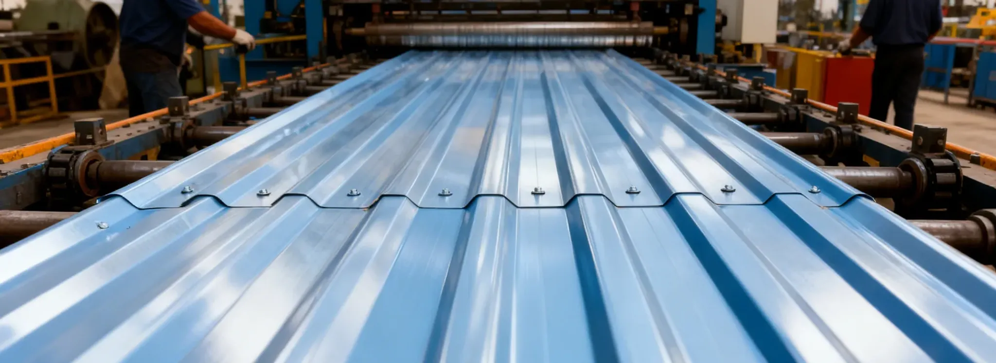 Изготовление оцинкованного профнастила