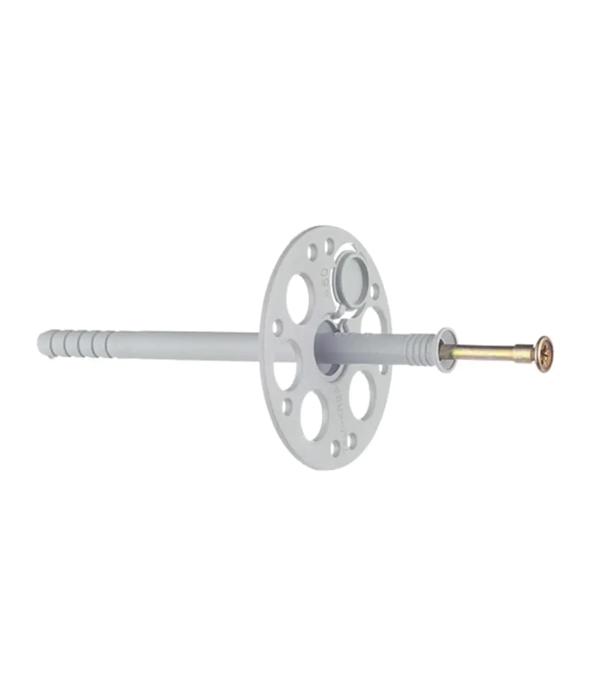 Дюбель для теплоизоляции 8х120 мм металлический гвоздь с термоголовкой (250 шт.)