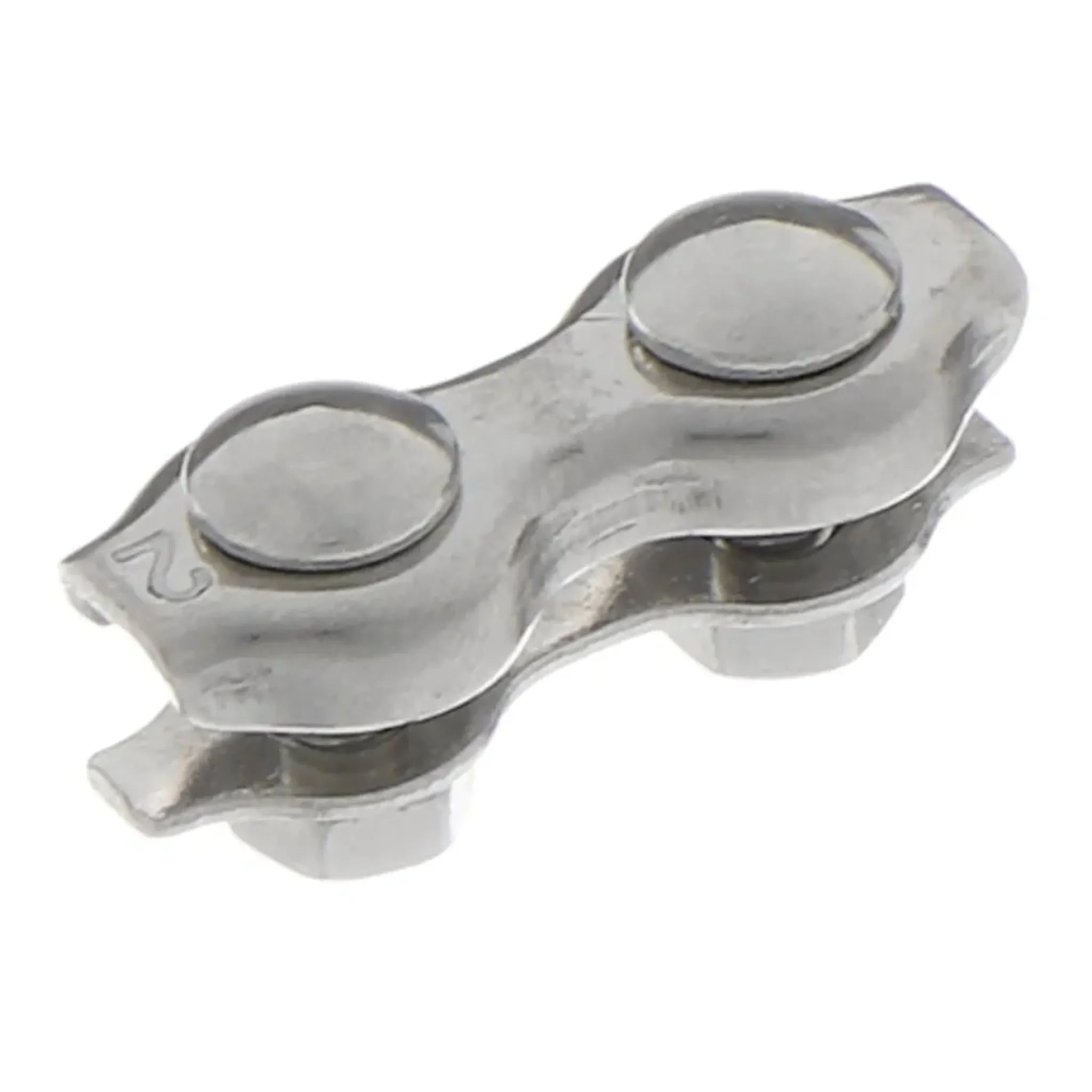 Зажим троса duplex d2 мм нержавеющая сталь