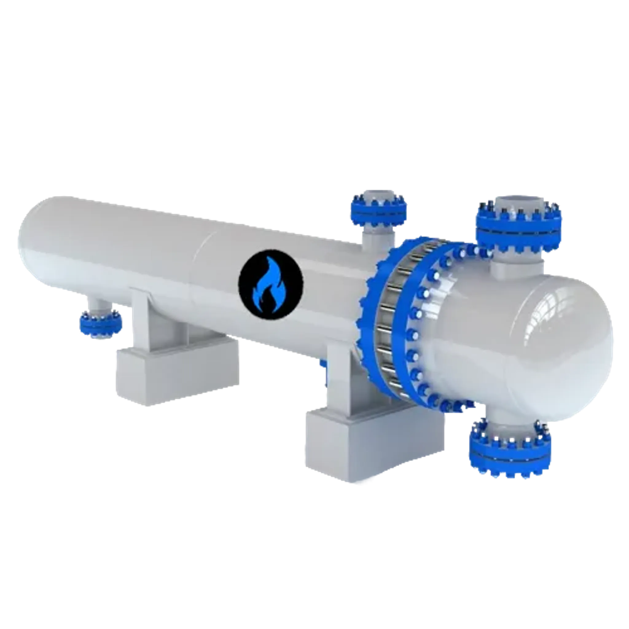 Кожухотрубные теплообменники с компенсатором и трубными решётками