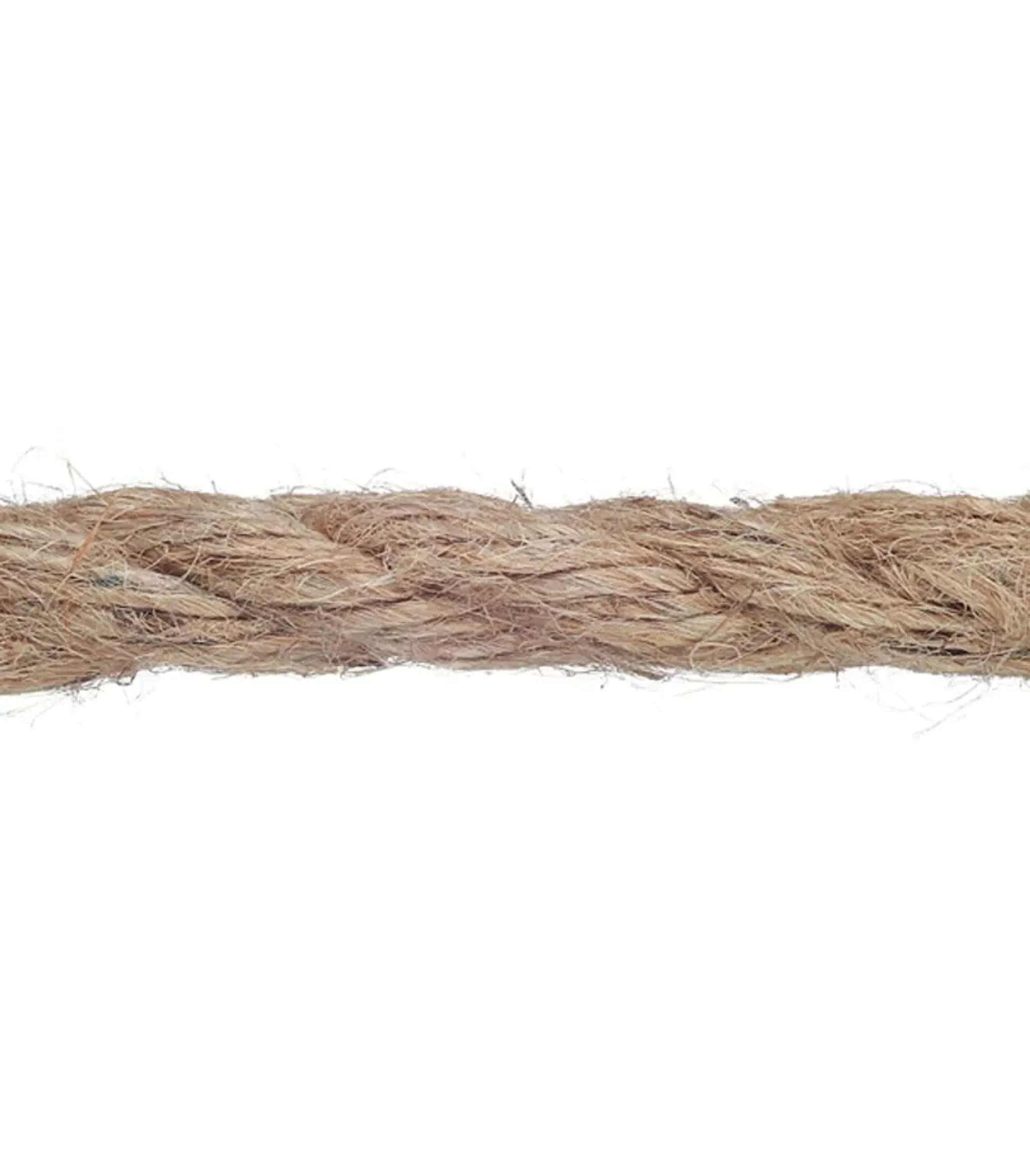 Канат крученый джутовый 3 пряди d12 мм 10 м