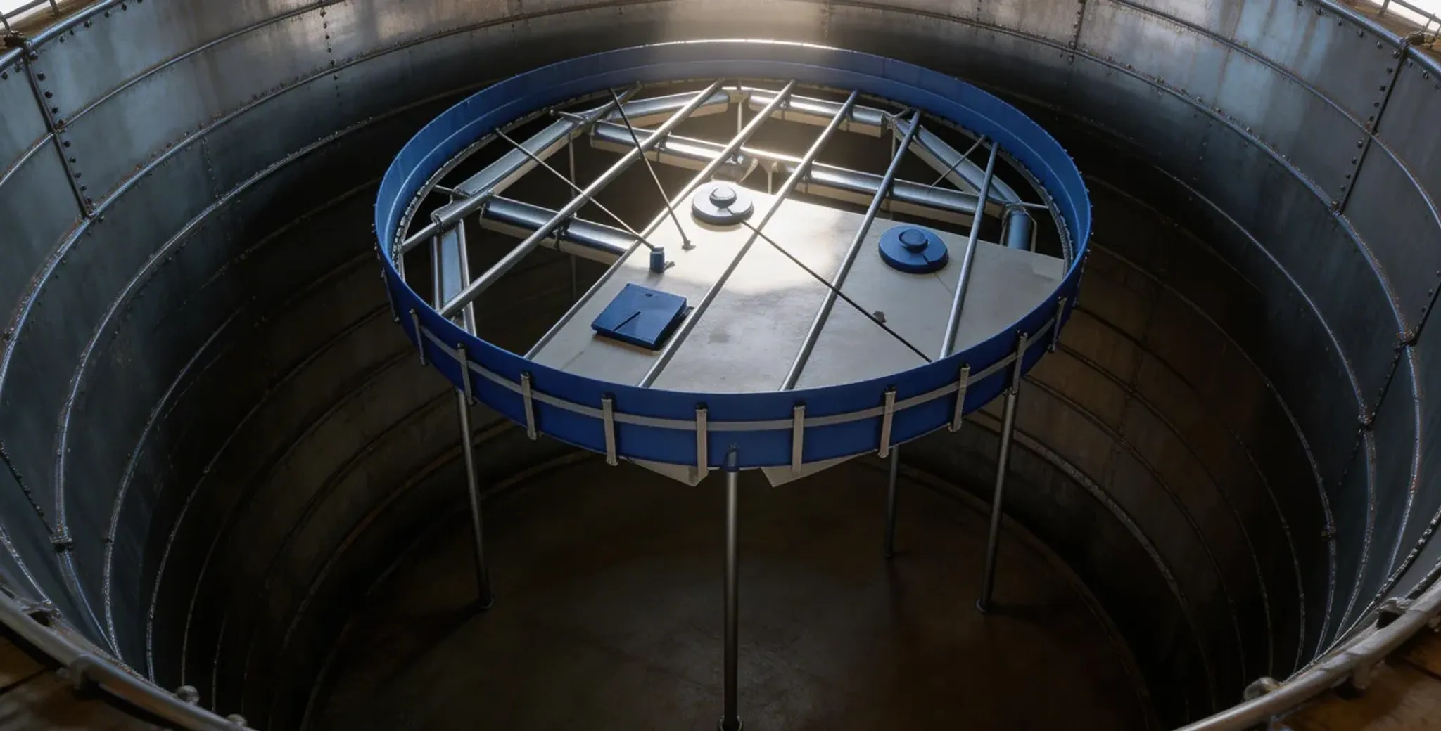 Конструкция понтонов в РВС