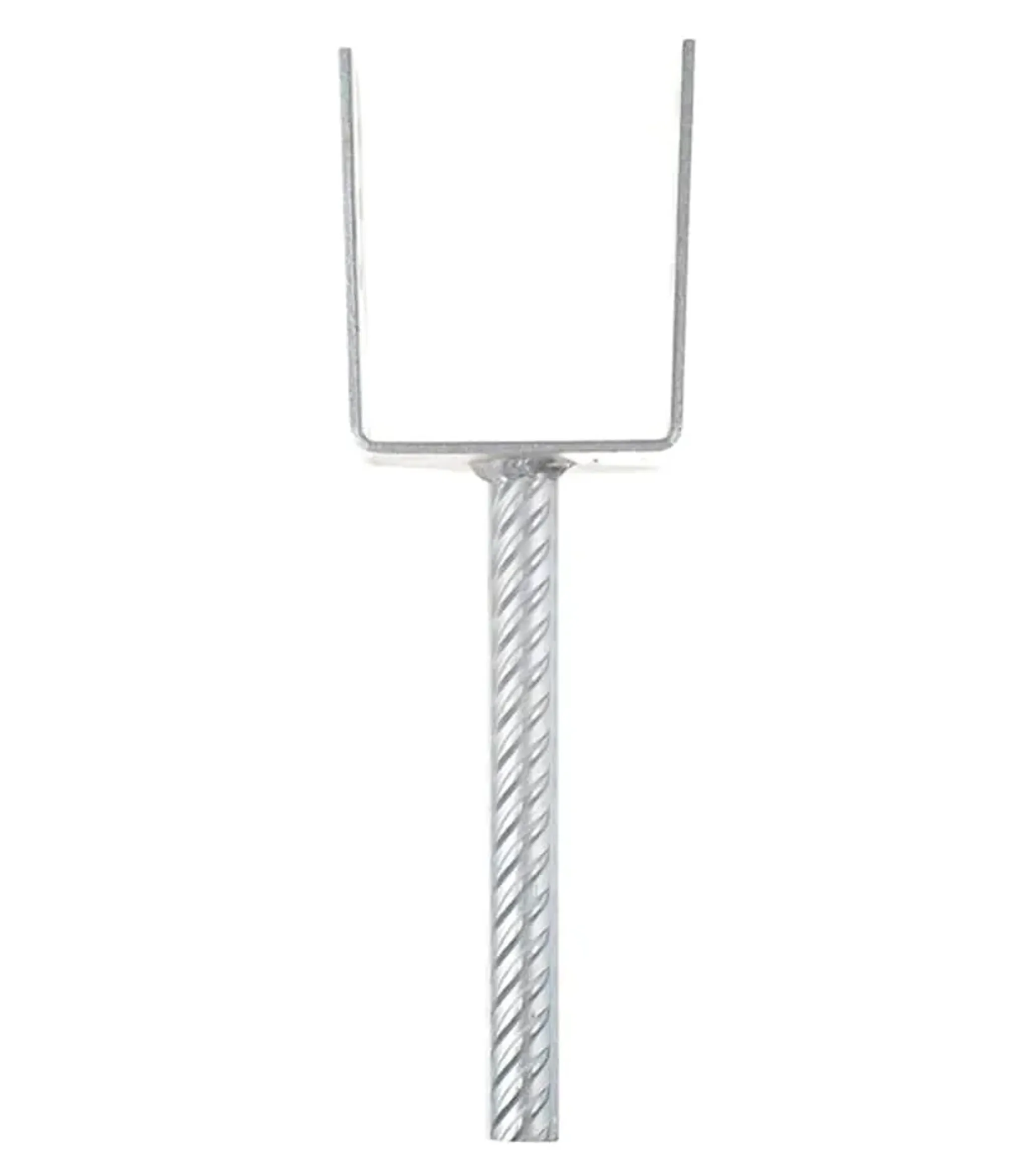 Опора колонны бруса U-образная оцинкованная d19 90х325х120х4 мм