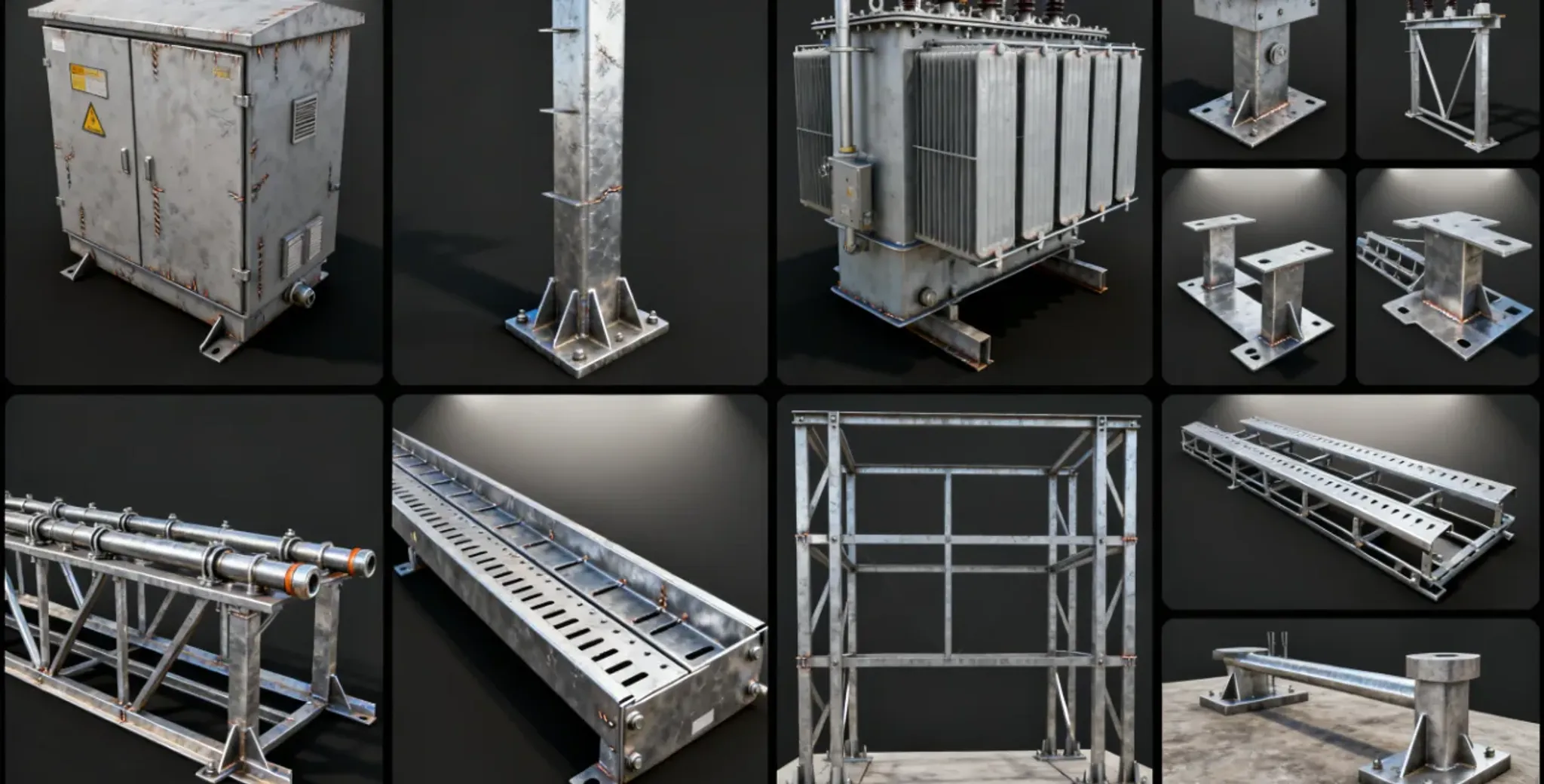 Металлоконструкции тяговых подстанций Санкт-Петербург