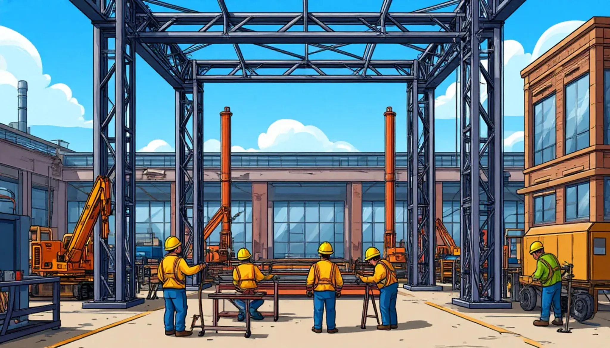 Нестандартные решения с металлоконструкциями