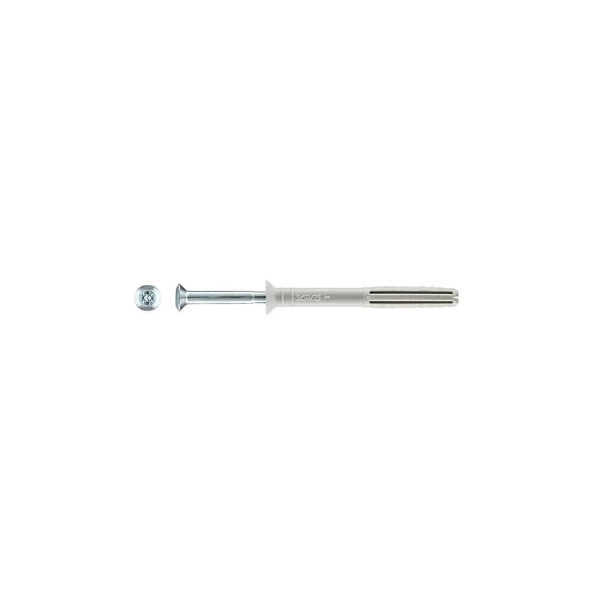 Дюбель-гвоздь Tecfi YZ 5x50 мм потайная манжета нейлон (100 шт.)