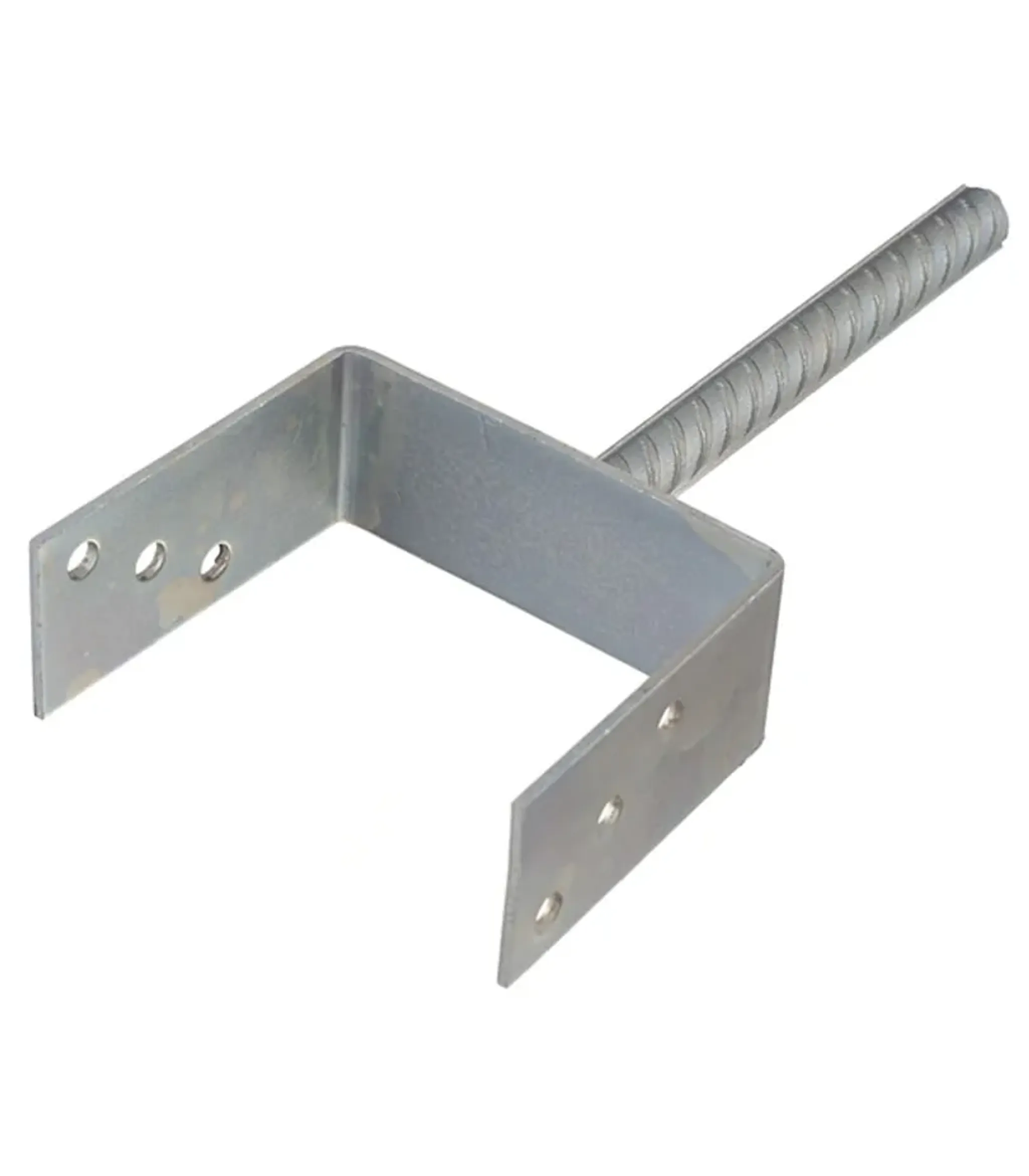 Опора колонны бруса U-образная оцинкованная d19 140х325х120х4 мм