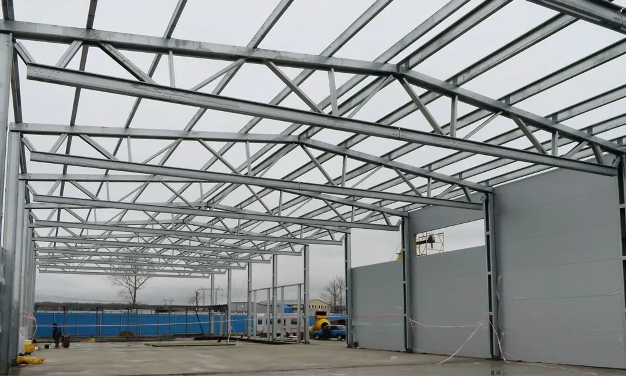 Металлоконструкции для ангара
