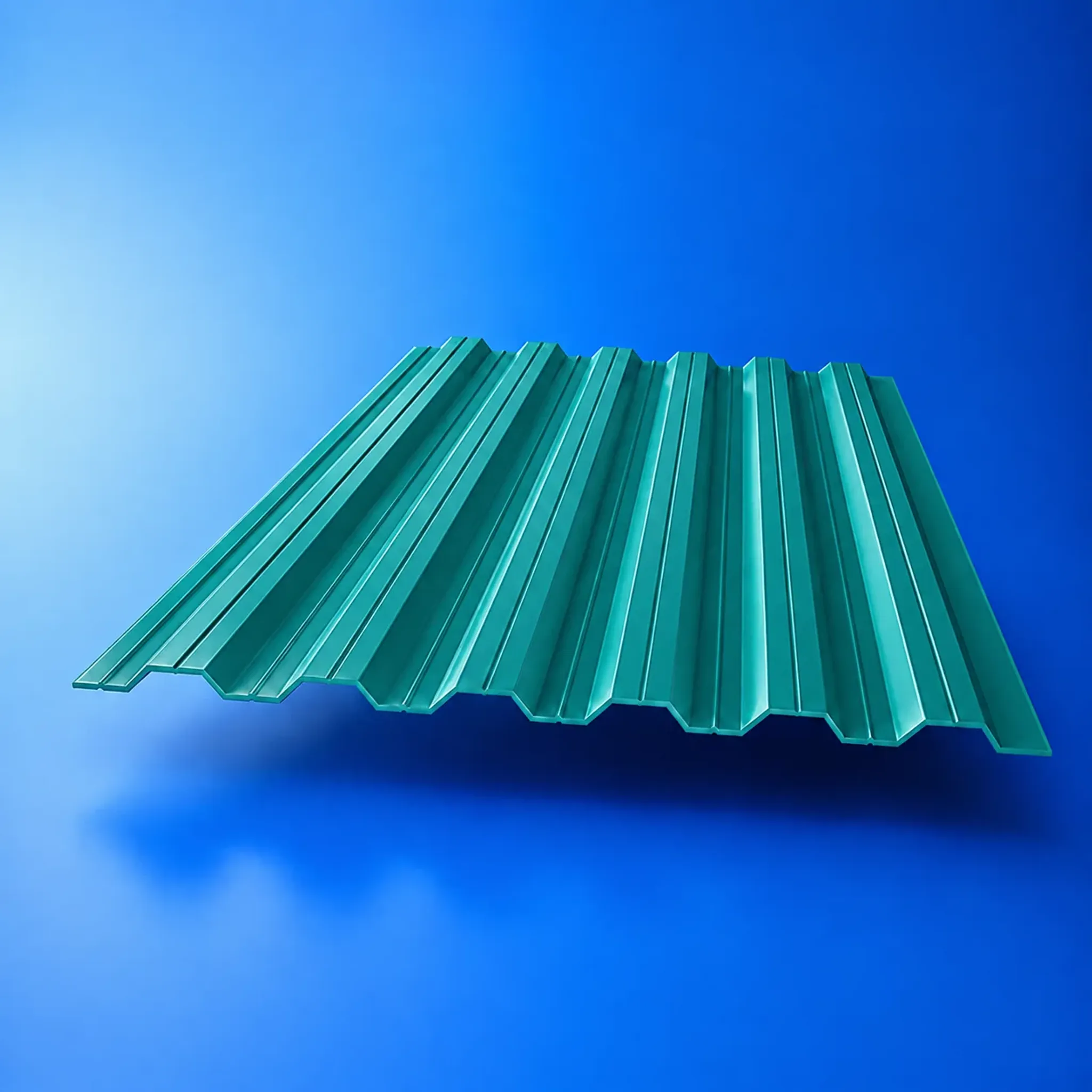 Профнастил RAL5021 С21 0,5х1000(1051)х1800мм