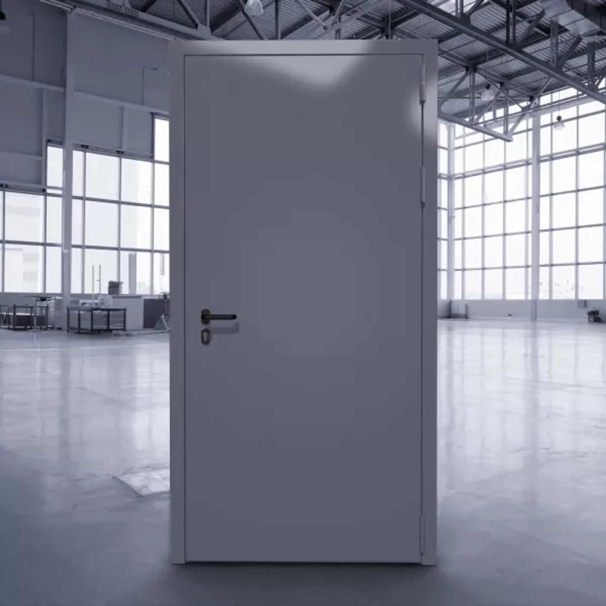 Техническая дверь без порога ДТМ-01