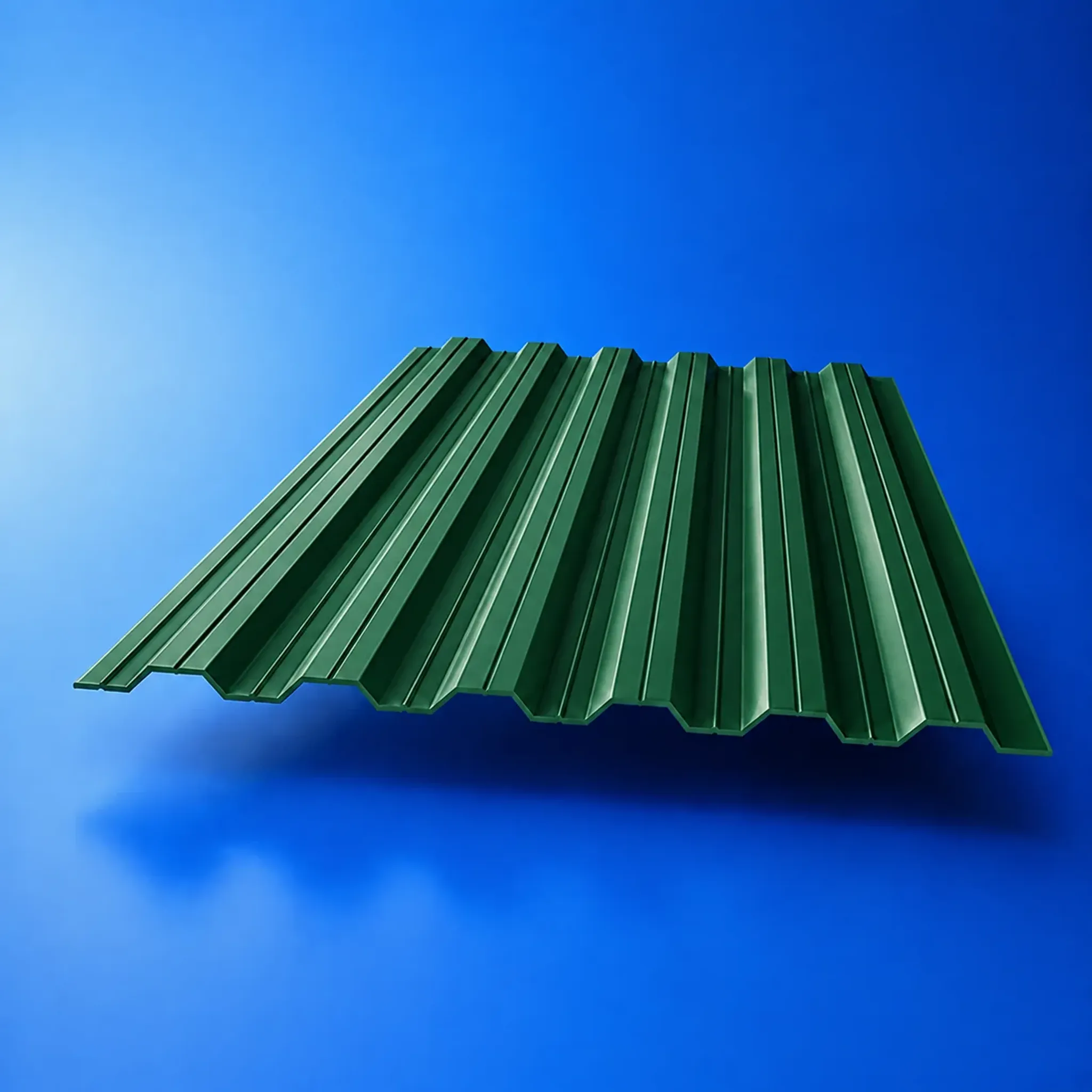 Профнастил RAL6005 НС35 0,7х1000(1060)х...мм