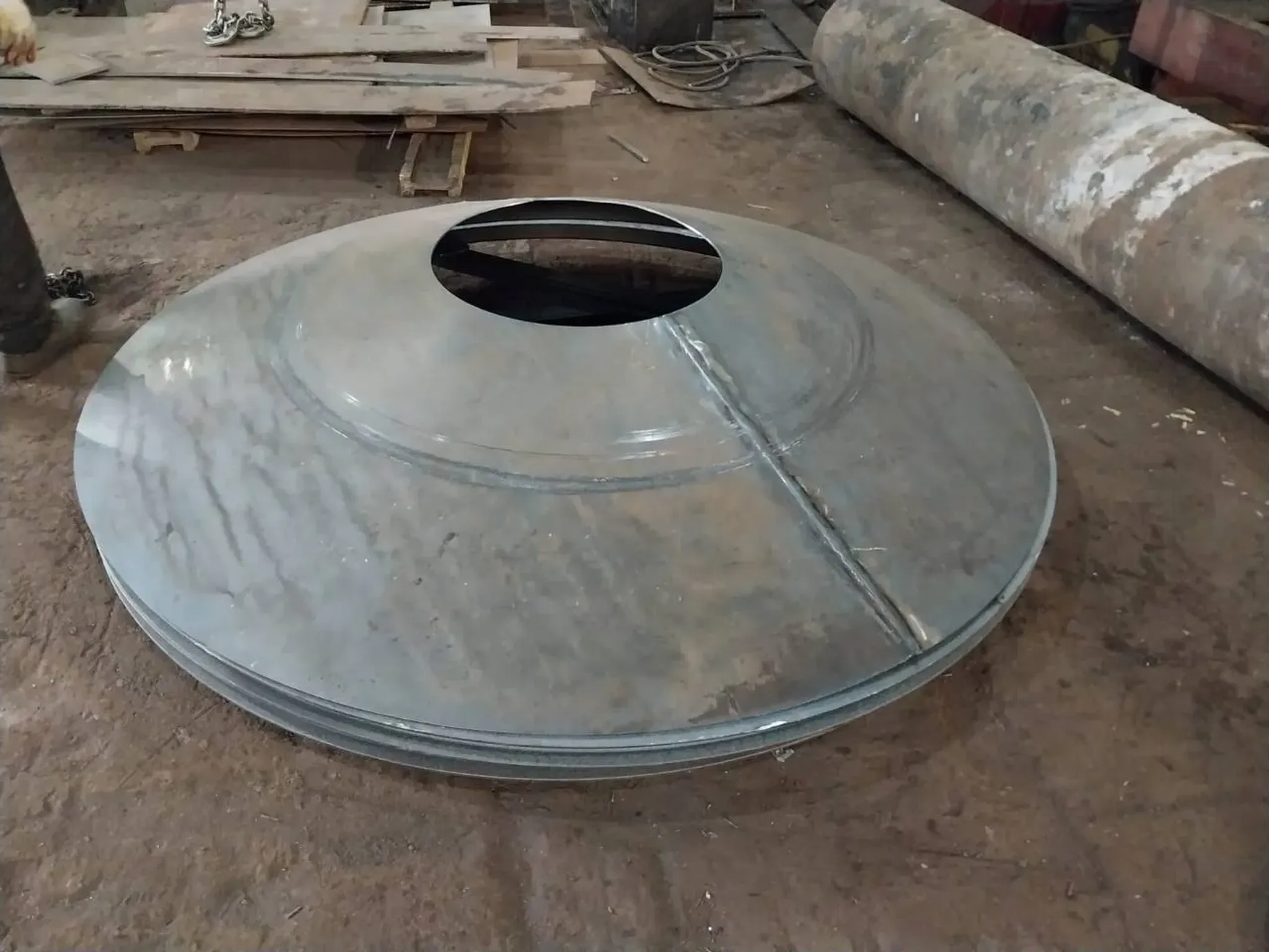 Изготовление конусов из черной стали