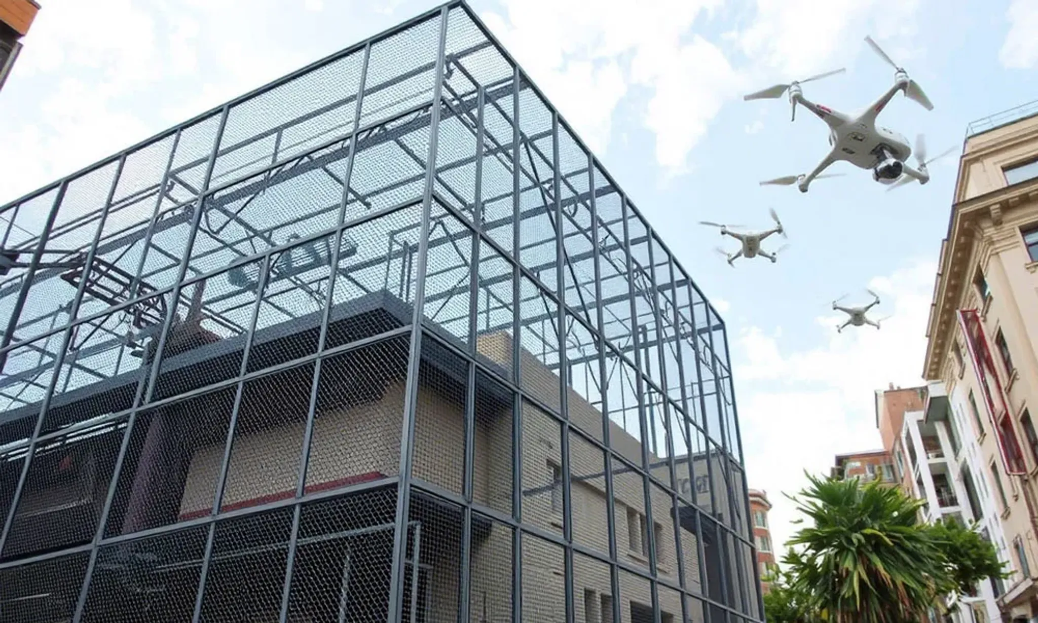 Защитные каркасы для зданий и сооружений