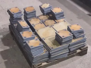 Изготовление закладных пластин из стали