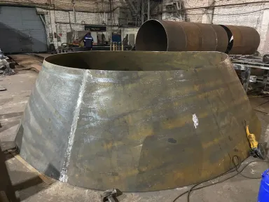 Металлические конусы по чертежам