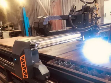 Плазменная резка листового металла
