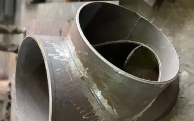 Производство сварных тройников