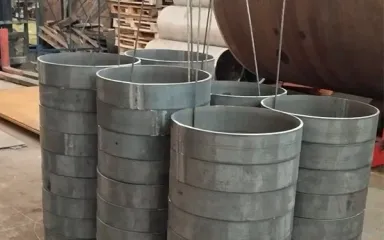 Металлические кольца из стали