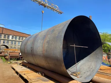 Футляр сварной из обечаек