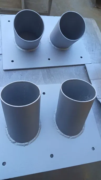 Изготовление узла ввода кабелей