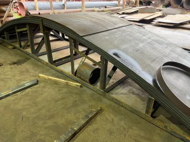 Сегменты Ст3, 6мм , для сборного резервуара