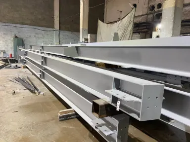 Металлоконструкции колонны ангара Ст 3