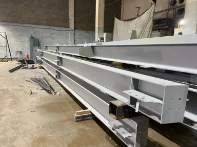 Металлоконструкции колонны ангара Ст 3